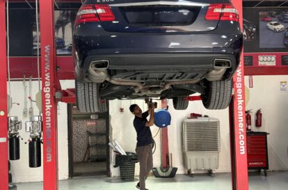 Benz E300 service and repair workshop in Al Quoz Dubai – WagenKenner